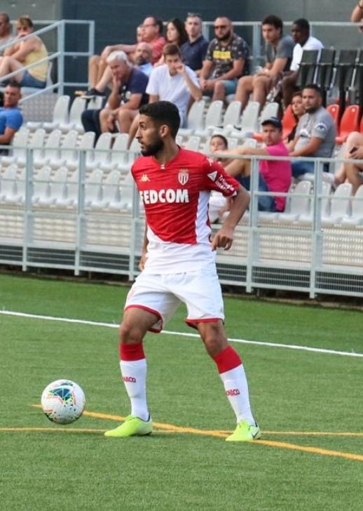 Nabil Alioui avec l'AS Monaco.