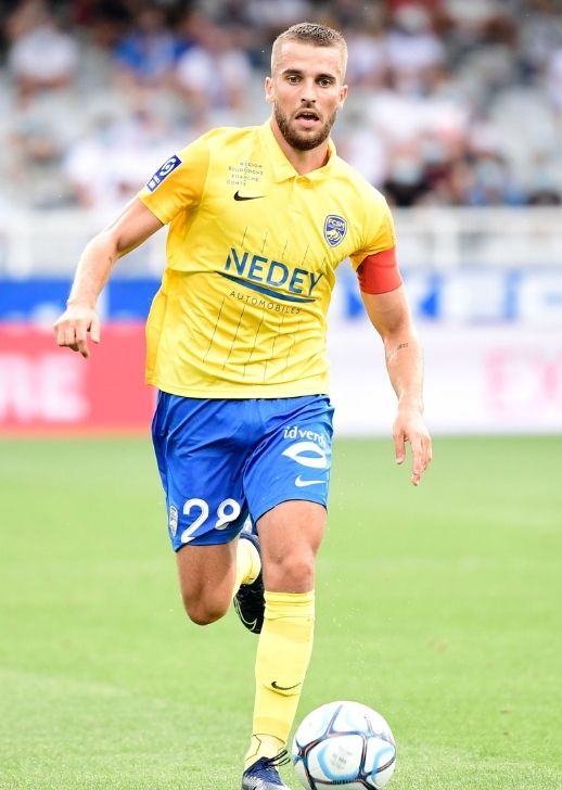 Gaëtan Weissbeck, le capitaine du FC Sochaux-Montbéliard.