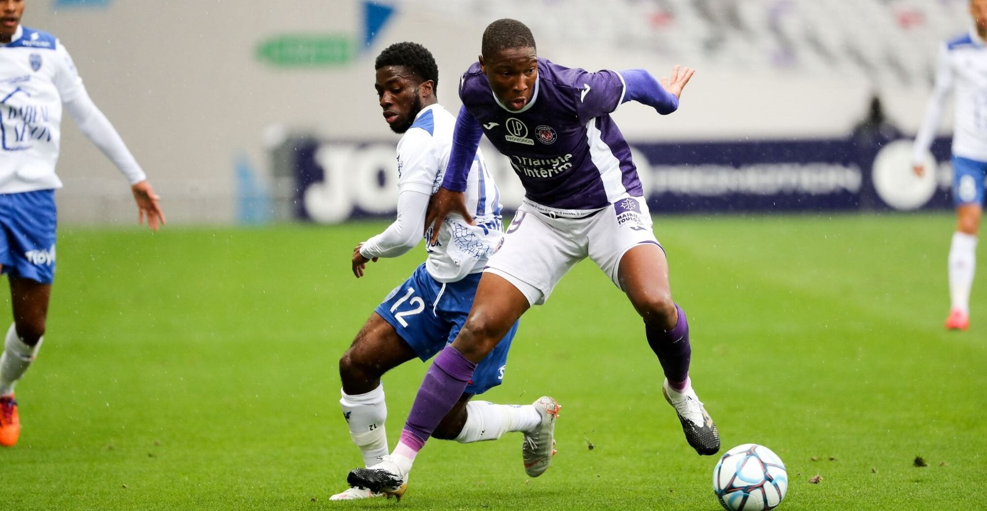 Bafodé Diakité, le défenseur du Toulouse FC.