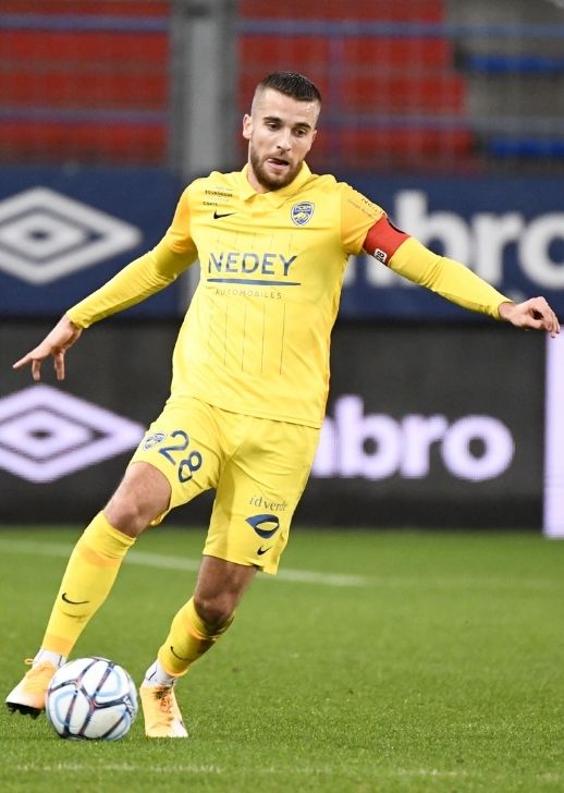 Gaétan Weissbeck (capitaine du FC Sochaux-Monbéliard)