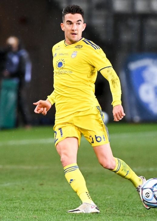 Steeve Beusnard (Pau FC) a marqué en fin de match face au Clermont Foot.
