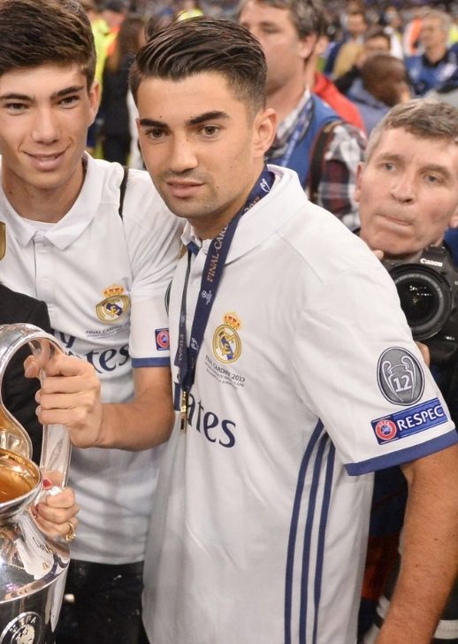 Enzo Zidane, le nouveau joueur du Rodez AF.