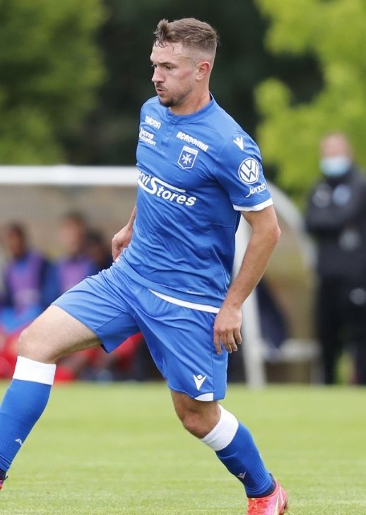 Gaëtan Perrin, le nouveau joueur de l'AJ Auxerre.