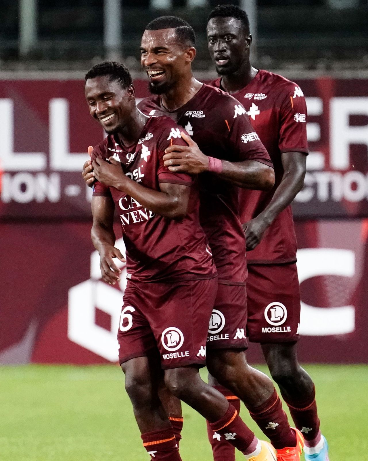Ablie Jallow, Habib Maïga et Ibrahima Niane font partie des joueurs étrangers évoluant au FC Metz cette saison.
