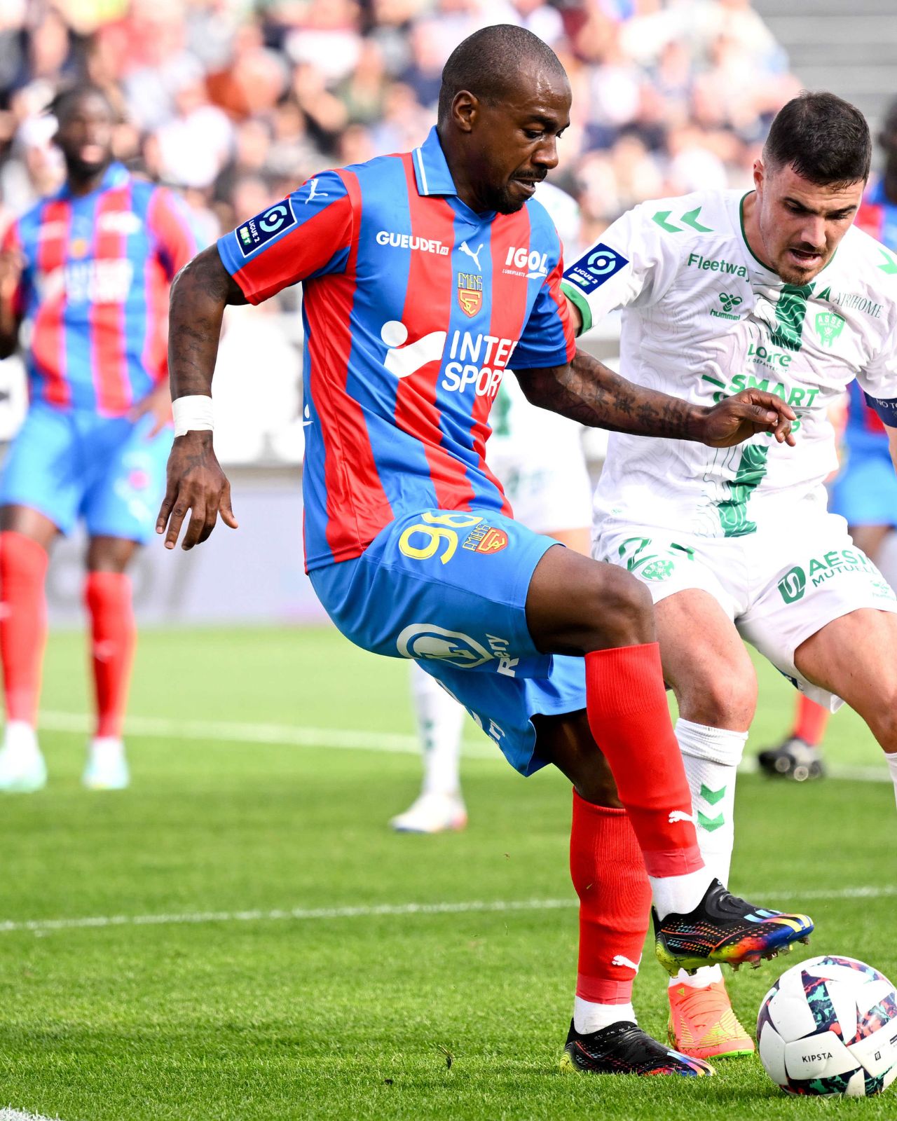 Gaël Kakuta est actuellement blessé à l'Amiens SC.