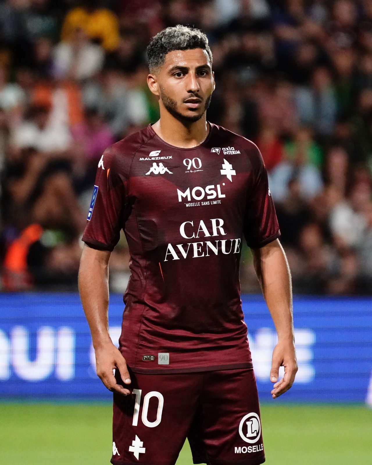 Youssef Maziz, le numéro 10 du FC Metz.