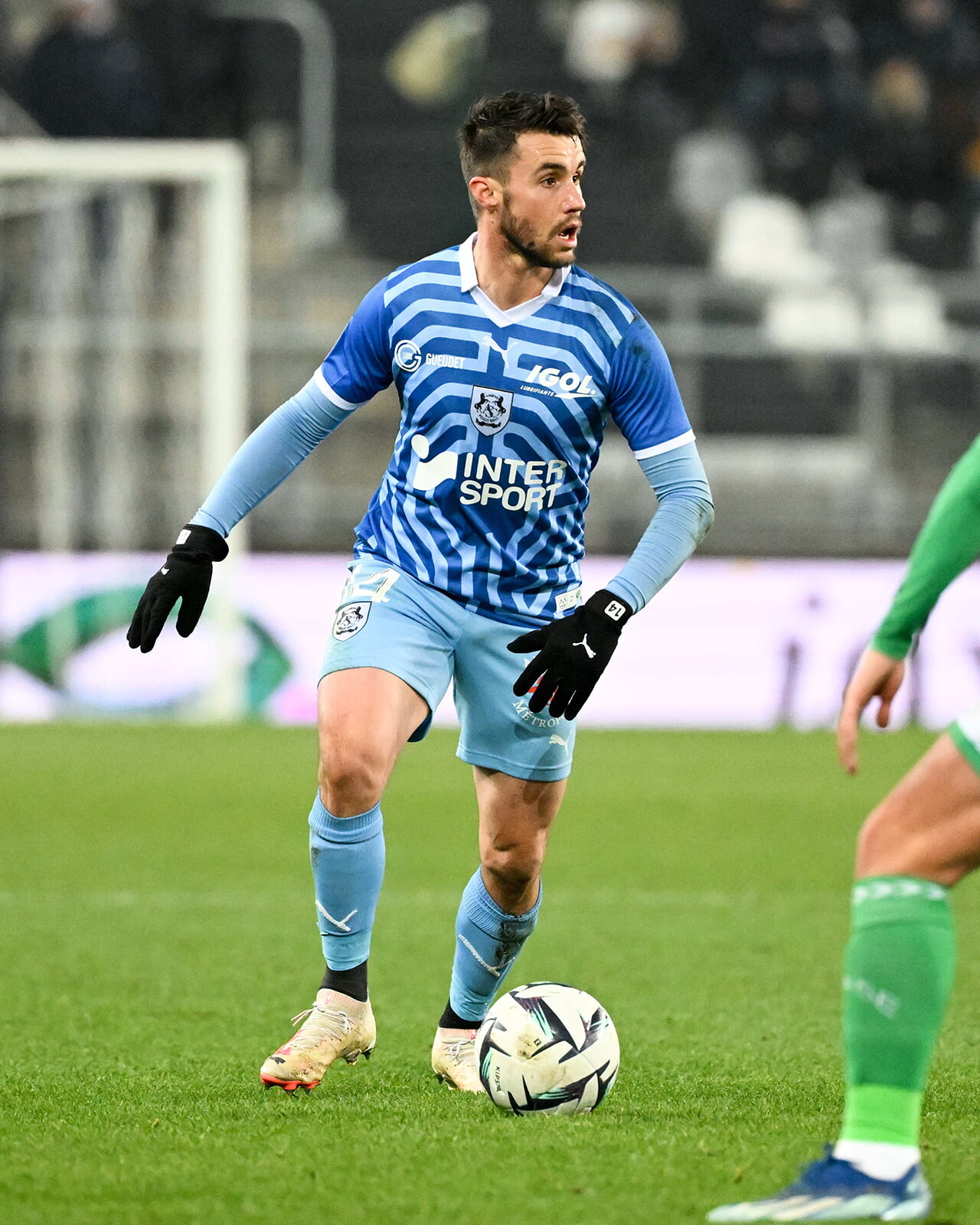 Sébastien Corchia (Amiens SC) va être absent jusqu'à la trêve.
